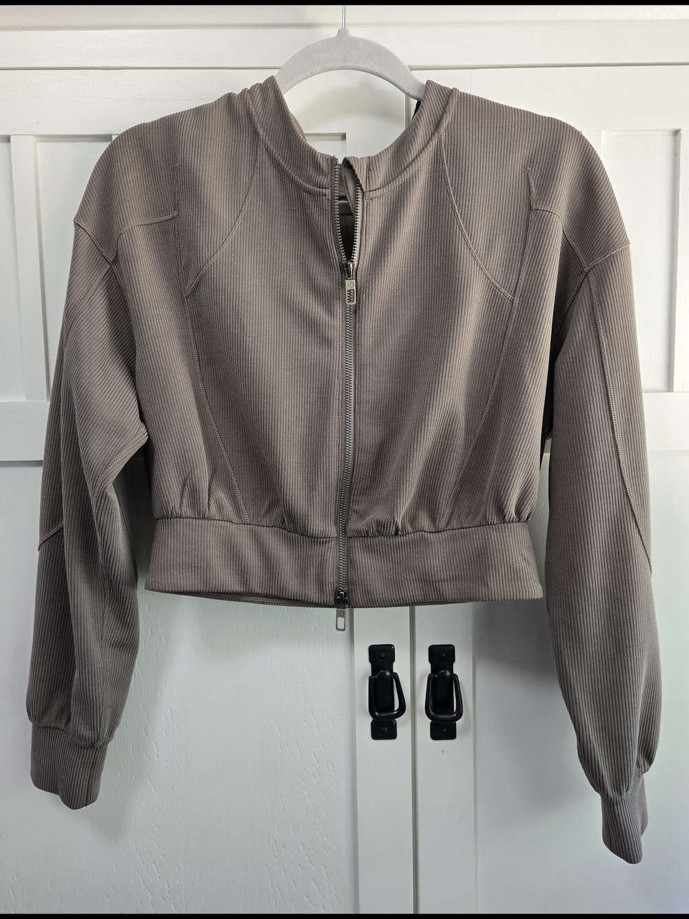 Lululemon Ribbed Softstreme Cropped Jacket - Picture 4 of 9
